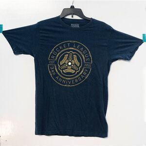 2018 Rocket League 3rd Anniversary Shirt designed by Jinx Navy Blue Size‎ M